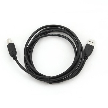 Kabel USB 2.0 Gembird AM-BM, czarny (1,8 m)