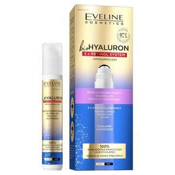 Eveline Cosmetics Bio Hyaluron roll-on pod oczy