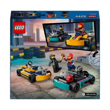 LEGO CITY 60400 КАРТЫ И ГОНОЧНИКИ