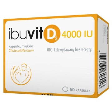 Ибувит Д3 4000 МЕ, мягкие капсулы, 60 шт.