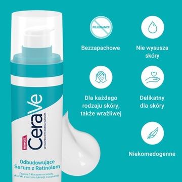 CeraVe Регенерирующая сыворотка с ретинолом Для всех типов чувствительной кожи 30мл
