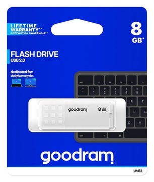 Флэш-накопитель GoodRam UME2 UME2-0080W0R11 8 ГБ USB 2.0