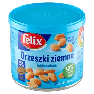 ORZESZKI ZIEMNE SMAZONE LEKKO SOLONE FELIX 140 g