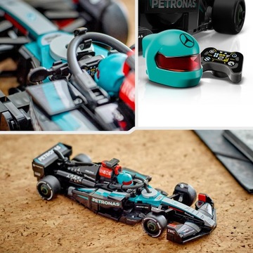 Lego Speed ​​Champions 77244 Blicks F1 Mercedes AMG W15 + Catalog 2025