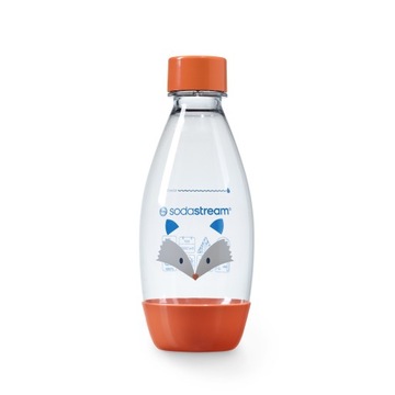 Набор бутылочек меньшего размера для карбонизатора Sodastream 0,5л «Барсук/енот», две упаковки.
