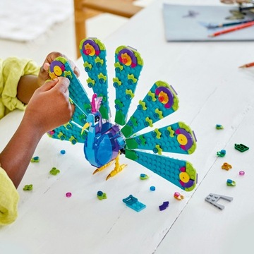 KLOCKI LEGO CREATOR 3w1 EGZOTYCZNY PAW WAŻKA MOTYL PREZENT DLA 7,8,9 LATKI