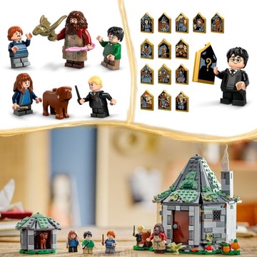 LEGO BLOCKS 76428 Хижина Хагрида ИЗ СЕРИИ LEGO Гарри Поттер