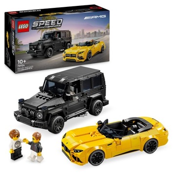 LEGO SPEED CHAMPIONS 76924 MERCEDES AMG G 63 И MERCEDES AMG SL 63 + сумка