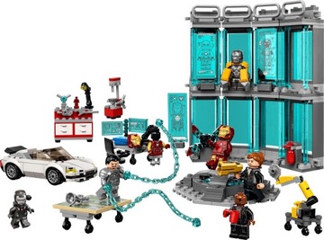 LEGO Super Heroes 76216 Zbrojownia Iron Mana