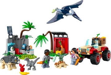 LEGO JURASSIC WORLD 76963 Центр спасения детенышей динозавров