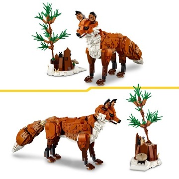 LEGO Creator 31154 Лесные животные: Рыжая лисица
