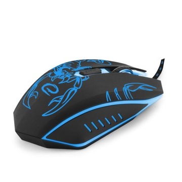 6D проводная оптическая игровая мышь со светодиодной подсветкой, USB