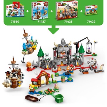 LEGO Super Mario Бой в замке Сухого Баузера 71423