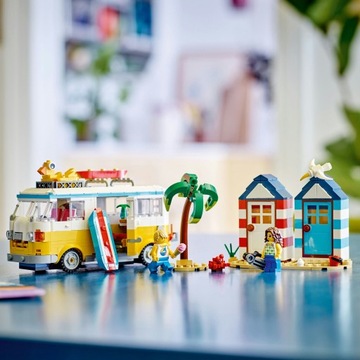 LEGO Creator 31138 Пляжный кемпер 3в1 556 деталей 8+