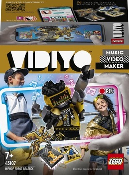 LEGO Vidiyo 43107 Хип-хоп робот BeatBox 7+