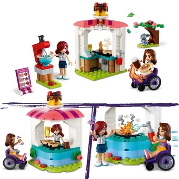 LEGO FRIENDS #41753 — Блинный домик + сумка + каталог LEGO 2024