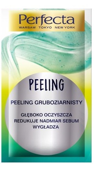 4 шт. ОЧИЩАЮЩИЙ КРУПНОЗЕРНИСТЫЙ ПИЛИНГ PERFECTA SACHET Частицы грецкого ореха.