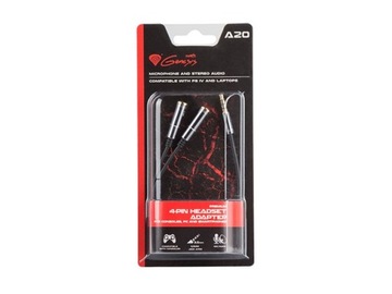 4-КОНТАКТНЫЙ АДАПТЕР MINI JACK 3.5 ДЛЯ СМАРТ-НОУТБУКА PS4