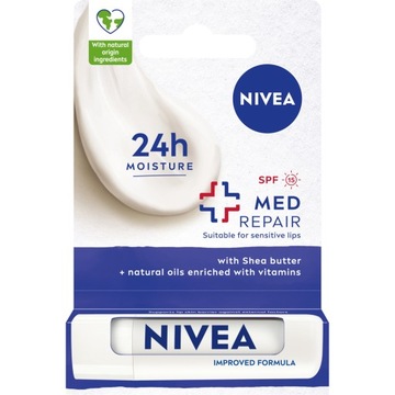 Защитная губная помада NIVEA MED REPAIR