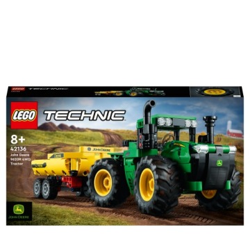 LEGO Technic.Полноприводной трактор John Deere 9620R 42136