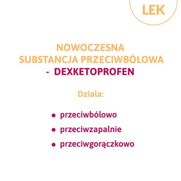 Метафен Декскетопрофен Обезболивающее 20 таб.
