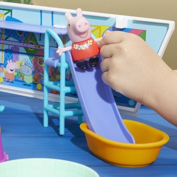 HASBRO ŚWINKA PEPPA WIELKI STATEK WYCIECZKOWY ŁÓDŹ + 3 FIGURKI I AKCESORIA