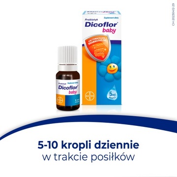 Дикофлор ​​детские капли для младенцев и детей 5 мл.