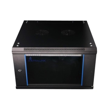 Шкаф-стойка настенный 6U 600x600 Черный