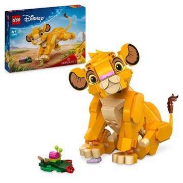 LEGO DISNEY КОРОЛЬ ЛЕВ ЛЕВЕНОК СИМБА 43243 + БЕСПЛАТНЫЙ ПОДАРОЧНЫЙ СУМОК LEGO