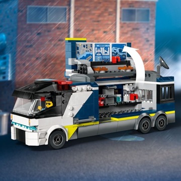 LEGO City 60418 Полицейский грузовик с криминальной лабораторией