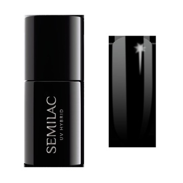 Slay гибридный лак SEMILAC 300 PERFECT BLACK