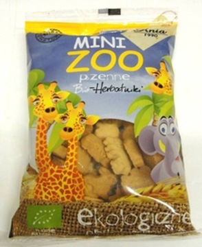 Печенье Mini Zoo ANIA BIO пшеничное 100г