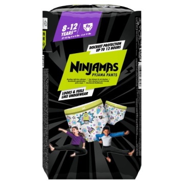 Pampers Ninjamas Pyjama Pants — пижамные подгузники-трусики, 27–43 кг, «Космические корабли», 9