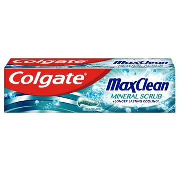 Colgate Max Clean минеральная зубная паста-скраб