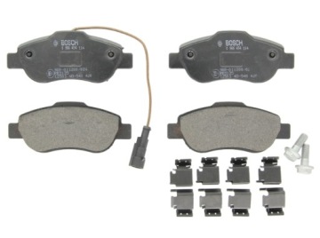 Купити Bosch гальмівні колодки гальмівні fiat 500 panda 1.3d 1.2, фото thumb