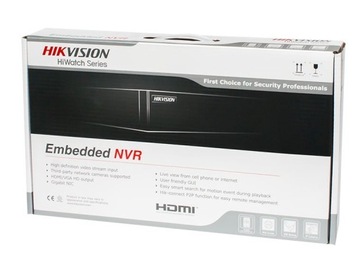 Hikvision HWN-4108MH 8-канальный IP-рекордер с разрешением до 8 Мп H.265