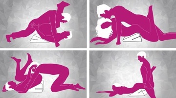 ЖЕСТКАЯ СЕКС-ПОДУШКА ДЛЯ ПАР Секс-позы Kamasutra Sex Gadget