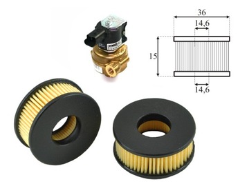 ГАЗОВЫЙ ФИЛЬТР FL03P 14/мм + LANDI RENZO OMEGAS +ORING