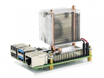 Радиатор Raspberry Pi 4 и 3, ICE Tower