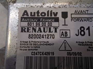 фото thumb №5, Датчик подушка безпеки renault espace iv 2.2 dci 8200241270