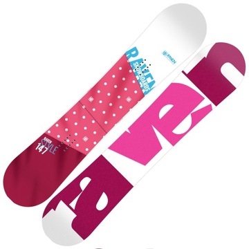 Snowboard RAVEN Style Pink 150cm + Wiązania S230