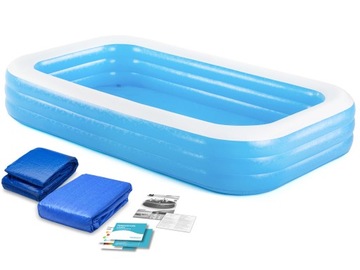 Надувной садовый бассейн 305x183x56см BESTWAY 3в1