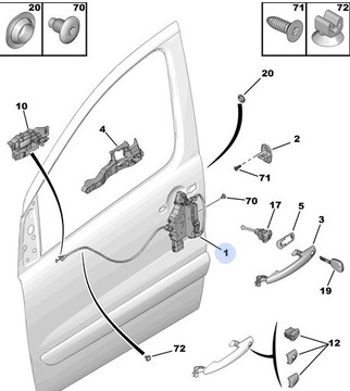 фото thumb №11, Замок двері 9681335480 9681335480