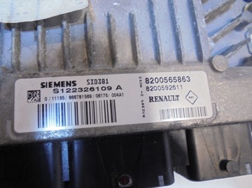 фото thumb №4, Бортовой компьютер блок управления двигателя scenic ii 8200565863