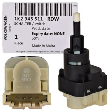 фото thumb №1, Выключатель датчик сплав тормоза vw passat b5 fl b5fl 1k2945511