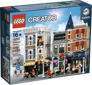 LEGO CREATOR EXPERT 10255 ПЛОЩАДЬ СБОРКИ ГОРОД!