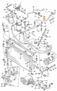 фото thumb №10, Шланг кондиціонера audi a4 b5 ktt160019