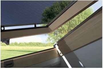Markiza FAKRO AMZ 1% 092 94x140 kaseta RAL9005