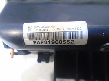 фото thumb №5, Подушка подушка безопасности пассажира opel combo c 13188043