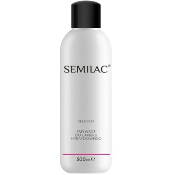 Semilac Remover Zmywacz do lakieru hybrydowego 500